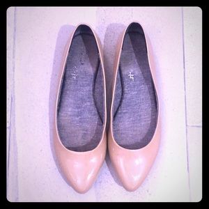 Dr Scholl’s Nude Memory Foam Patent Flats